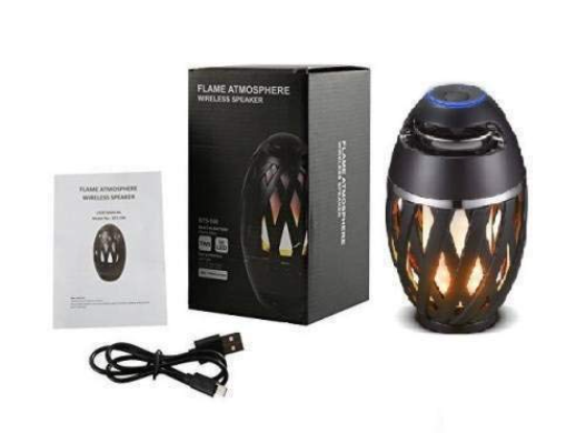 ILIVE BLUETOOTH SPEAKER WITH LED FLAME