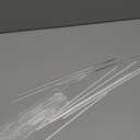 Vicenpal 120 Pcs 12 Inch Clear Acrylic Rods 3mm Diameter Round Acrylic Dowel Rods for DIY Crafts Party Decorations Gardening