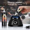 Mini Vortex Mixer Tattoo Ink Pigment Mixer Powerful Swirl Shake Mixer for Acrylic Pigments Nail Polish Mascara Adhesives