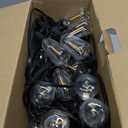Brightever LED Outdoor String Lights 100FT Patio Lights with 52 Shatterproof ST38 Vintage Edison Bulbs, Outside Hanging Light Waterproof for Porch, Deck, Garden, Backyard, Balcony, 2700K Dimmable