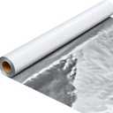 Ireer 4ft *250ft Radiant Barrier Insulation Roll Attic Reflective Commercial Grade Heavy Duty Foil Insulation Cover Roll Wrap for Garage Door Roof House Cold Storage
