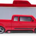 Step2 Turbocharged Twin Size Truck Car Bed, Car Bed for Boys & Girls, Working Headlights & Built-In Storage, Made of Durable Plastic, For Toddlers 3+ Years Old, Vibrant Red