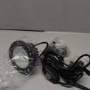 Clip Floodlight 30W LED Work Light IP65 Waterproof 300W Equivalent 11.5ft 3.5m Cord with Plug Lights for Workshop Garage, Construction Site Applicable to Various environments (30W Warm White)