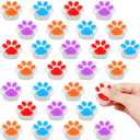 2 x 28 Pcs Mini Squishy Cat Paw, Cute Fidget Toys Colorful Mochi Squeeze Stress Squishies for Kids Adults Anxiety Stress Relief, Classroom Prizes, Birthday Gifts Party Favors