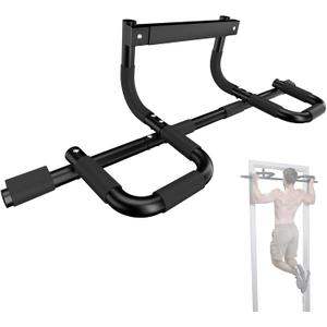 NOWAKE New Version Multi-Grip Pull up bar For Doorway,330lbs Heavy Duty 47.3 Inch Extra Width Portable Functional Ergonomic Design Door Frame Pull Up Bar With USA Patent For Home Gym Exercise