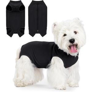 Coppthinktu Dog Surgery Recovery Suit for Dogs After Surgery Female, Dog Onesie Neuter Puppy Spay Shirts, Post-Op Bodysuit Pajamas Anti Licking Abdominal Wounds Cone Alternative M