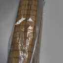 LazBlinds Cordless Bamboo Roman Shades, Privacy Blinds for Interior Windows, Room Darkening Roll Up Bamboo Blinds for Home & Patio, 34.5" W x 48" H, Highfield Teak