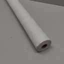 Haimin Grasscloth Textured Wallpaper 24in X 393in Fabric Contact Paper White Wall Paper Linen Peel and Stick Self-Adhesive Thick Vinyl Embossed Film Wallpaper (White)