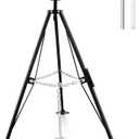 Gooseneck Tripod Stabilizer for 5th Wheel or Trailer, Adjustable Stabilizer with 7500lb Load Capacity, Tripod Jack for Fifth-Wheel Trailers, RVs, and Campers