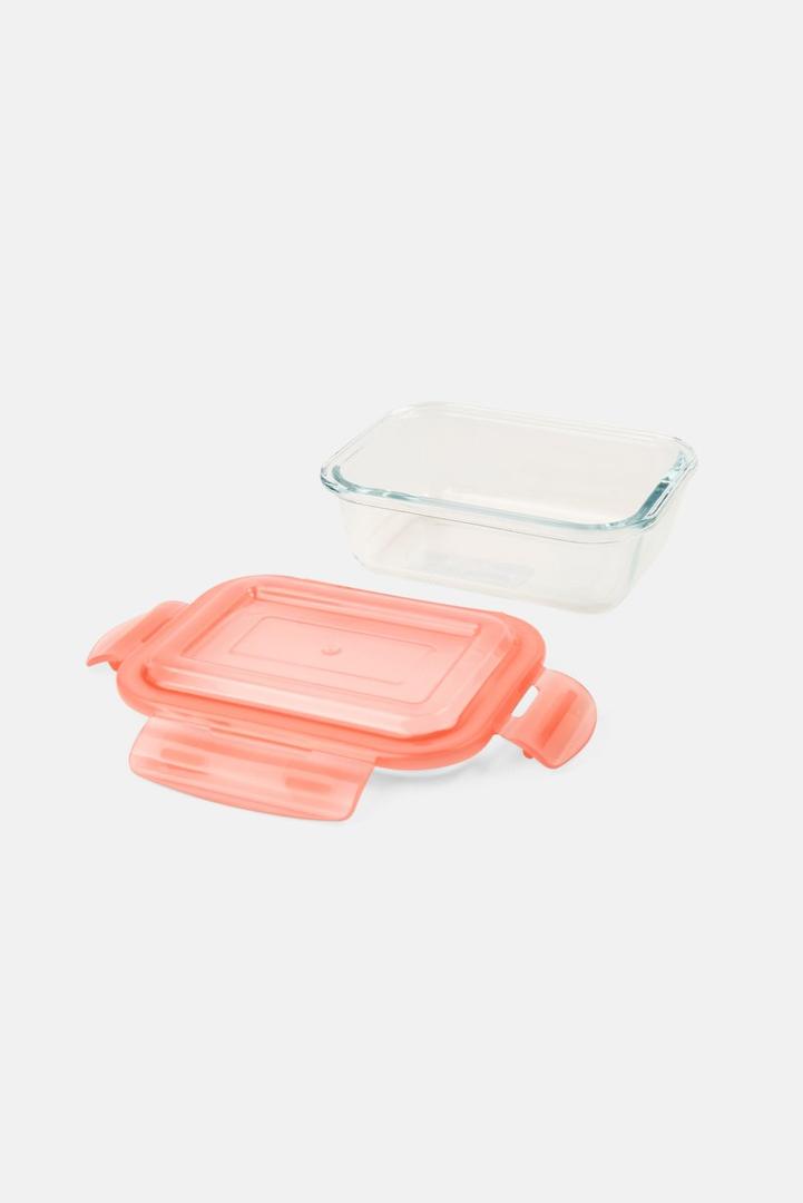 FARBERWARE Glass Storage Container with Silicone Seal Locking Lid