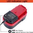 9.6V-18V Charger Replace for Black and Decker 18V Battery Charger 90556254-01 NiCad & NiMh Battery HPB12 FS12B HPB14 FSB14 HPB18 HPB18-OPE FSB18 HPB96 FSB96