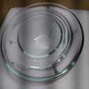 Glass Mixing Bowls with Lids Set of 5(4.78QT,2.2QT,1.7QT,1.1QT,0.85QT),Thick Glass Nesting Bowls for Kitchen Baking,Cooking Prep,Storage,Serving,Large Salad Bowls,Dishwasher Microwave Freezer Safe