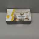 Amerdeco 10 Pack Brushed Gold Cabinet Knobs 1.46 Inch(37mm) Single Hole Cabinet Handles Rectangle Dresser Knobs Drawer Knobs and Pulls for Bathroom Cabinets ZH0067