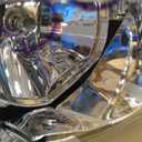 TRQ Left and Right Headlight Assembly Set Compatible with 08-11 Mercedes-Benz C300 C350 09-11 C63 AMG 08 C63 AMG from 02/09/07 Halogen Only