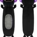 Dalmao 28 inch Black Axolotl Stuffed Animal, Cute Long Body Cuddle Squishy Pillow, Big Axolotl Plushies Toy Gifts for Kids, Boys for Birthday