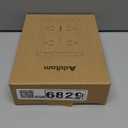 10FT Flat Plug Extension Cord with Multiple Outlets, Surge Protector Power Strip 10 ft Cord, 8 Outlets 4 USB Ports (2 USB C), Multi Outlet Wall Plug for Home Office College Dorm Room Essentials, Black