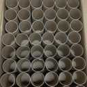 HESESOH 48 Pack Cardboard Tubes for Crafts - 1.57 x 3.94 Inches - Brown Toilet Paper Empty Rolls Round Thick Tubes Sturdy for Classroom Family Handmade DIY Projects