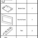 Caf Optional 30" Built-In Trim Kit, Stainless Steel