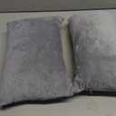 1 MIDDLE ONE 2 Pack Small Pillow, Memory Foam Mini Pillow 11 X 7 Inches for Travel, Sleeping, Nap and Neck, Knee, Lumbar Support, Tiny Cushion for Pet, Dogs (Grey)