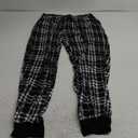 Vlazom Women Plaid Pajama Pants Comfy Lounge Pants Sleep Pj Bottoms Jogger Trousers with Pockets Drawstring M