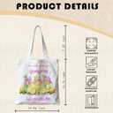 griFusion Tech "When Life Gives You Lemons Inspirational Tote Bag, Durable Canvas Bag for Daily Use, Uplifting Gift for Positivity Seekers