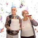Gold 75th Birthday Cake Topper Rhinestones Cake Decorations for 75th Birthday Party