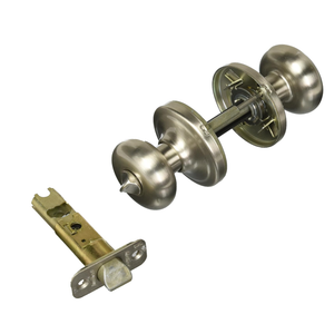 Kwikset Signature Series 97300-829 Satin Nickel Juno™ Bed & Bath Privacy Knob