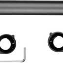 Handlebar Extender Electric Scooter Horizontal Extension Frame Electric Scooter Handlebar Extender Aluminum Alloy Holder Handle Bar Mount Bracket Replacement for M365 (Black)