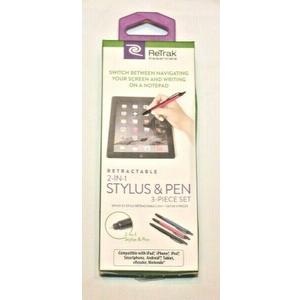 Retractable 2-in-1 Stylus & Pen