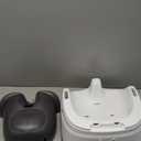 Ingenuity Baby Base 2-in-1 Booster Feeding and Floor Seat with Self-Storing Tray - Slate