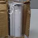 AOSKY Cordless Blackout Roller Shades for Windows, 50"W x 72"H, Linen White
