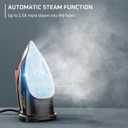 Rowenta Iron Steam Force Pro Steam Iron for Clothes, 1850 Watts, 5 Presets Smart Screen, Stainless Steel Soleplate, High-Efficiency Handheld Steamer Ironing, Anti-Drip Protection, Black Copper, DW9580