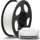 ANYCUBIC PLA Plus (PLA+), 3D Printer Filament 1.75mm, High Toughness 3D Printing Filament, Dimensional Accuracy +/- 0.02mm, Print with Most FDM 3D Printers, 1KG Reusable Spool, White