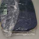 LONBET Laundry Basket with Lid, Made from Breathable Fabric | Aesthetic Clothes Hampers for Laundry with Side Handles & Sturdy Bamboo Frame (26 Gallons - Single, Blue)