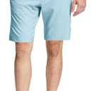 M MAELREG Golf Shorts Men 7 inch 9 inch Lightweight Dry fit Stretch Flat Front Casual Sport Heather Hybrid Flex Mens Shorts (Sky Blue)