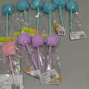 10 Pieces Fluffy Ball Pens Plush Pens Macaron Color Ballpoint Blue Gel Ink, for Office Supply, Coworkers, Women, 3  colors