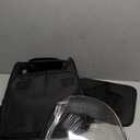 Amazon Basics Pet Carrier Backpack for Small Cats & Dogs, Collapsible Travel Carrier with Bubble Window & Breathable Mesh, Foldable for Travel, Black