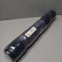 OLANLY Half Circle Door Mat Indoor Outdoor Entrance Welcome, Waterproof All-Season, All-Weather Doormat, Sturdy Natural Rubber, Low Profile, Easy Clean Patio Porch Entryway Mat, 47x23, Blue