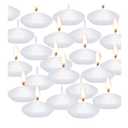 20 Pcs Floating Candles Centerpieces, 1.5 Inch Unscented Floating Candles Small Decoration for Valentine's Day, Thanksgiving, Wedding, Holiday, Parties and Home Decor