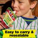 Mott's No Sugar Added Applesauce, Made from Real Fruit, No Artificial Flavors, 3.2 Oz Clear Pouches, 20 Pack (EXP 11/29/26)