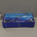 BOSTANA Aquarium Vacuum Gravel Cleaner,24W Electric Fish Tank Cleaning Tools,Multifunctional Fish Tank Gravel Cleaner Vacuum for Water Changer Wash Sand Circulation (Blue+Black)