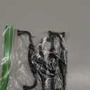 4PCS Birdcage Cabinet Hardware Handle Pull, Cast Iron Antique Door Handle Metal Barn Door Handle, Center Holes Handle for Kitchen Cupboard Bedroom Wardrobe Bathroom Drawer (128Black)