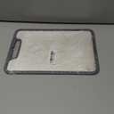 Titanium Cutting Board Double-sided non-slip silicone edging Pure Titanium Cutting Boards for Kitchen - Double-Sided Food-Grade Chopping Board Non-Stick Durable and easy to clean (Small) (11.5"L x 8"W)