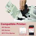 IXINK357 Compatible for IXINK357 Red Ink Cartridge for IX3 IX5 IX7 Pro Series IX-3 IX-5 IX-7 IX-7 Pro Mailing Systems Postage Meter IXINK357 Fluorescent Red Printer Ink Cartridge for Postage Machines