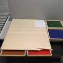 Puzzle Board with Drawers Rotatable 360-Degree Wheels and Cover 34" x 26" 1500 Piece Wooden Jigsaw Puzzle Table Storage Organizer Portable Lightweight Design