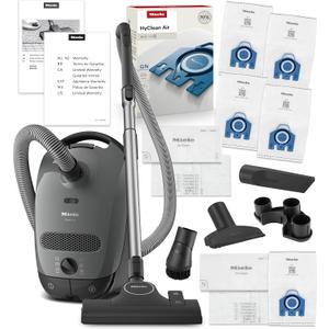 Miele Classic C1 Vacuum for Floors & Low-Pile Carpet - Pure Suction Bundle