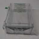 BINO | Stackable Storage Drawers, Small - Clear | THE CRATE COLLECTION | Storage Bins With Drawers | Bathroom Organizers | Under Sink Organizer | Vanity Cabinet Home Organization