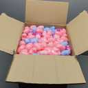 Heopeis Ball Pit Balls Stars and Hearts 100 200 500 1000 Plastic Balls for Toddlers Phthalate Free BPA Free Crush Proof Balls in Reusable Play Toys for Kids with Storage Bag Indoor Outdoor