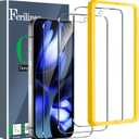 Ferilinso 3 Pack Screen Protector for Google Pixel 9A, Tempered Glass Phone Case Friendly Accessories, Protector de Pantalla for Google Pixel 9A