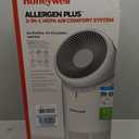 Honeywell Allergen Plus 3-in-1 HEPA Air Purifier for Home, Fan & Adjustable Airflow for Large Rooms up to 1928 Ft, Air Quality Sensor, Reduces Allergens, Pet Dander & Odors, HPA6000, White